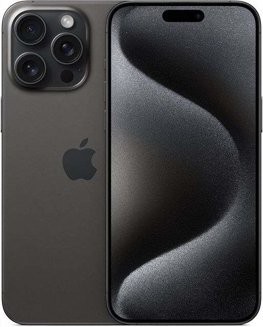 Смартфон Apple iPhone 15 Pro 128GB Титановый черный
