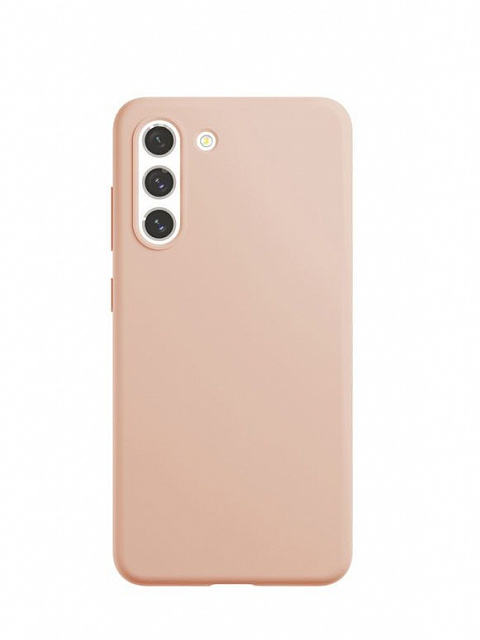 Чехол защитный vlp Silicone Case для Samsung Galaxy S21 FE светло-розовый